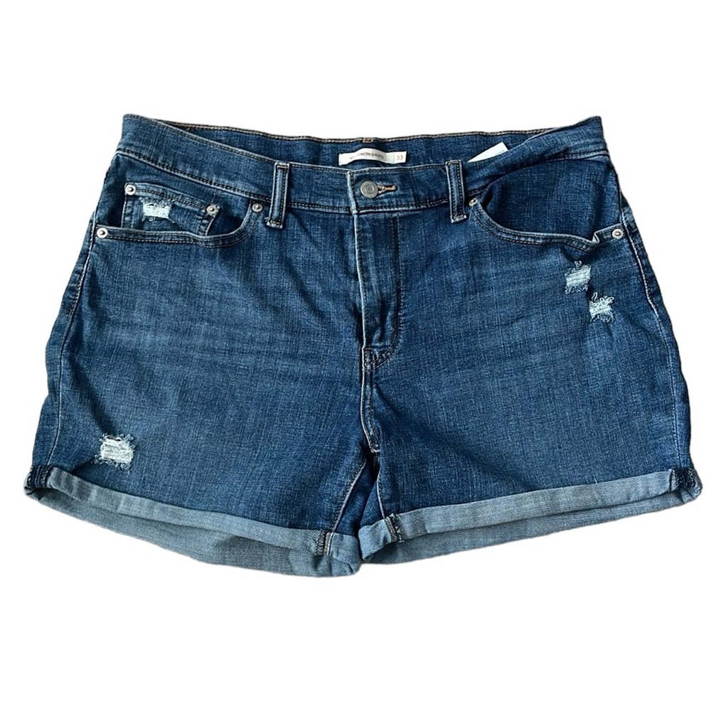 Levi’s Mid-Length Denim Shorts